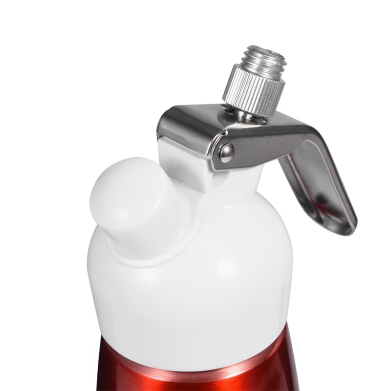 500Ml Aluminium Schlagsahne Nachtisch Creme Butter Spender Schläger Schaum Hersteller mit 3 Düsen Nachtisch Kuchen Dekorieren Werkzeuge