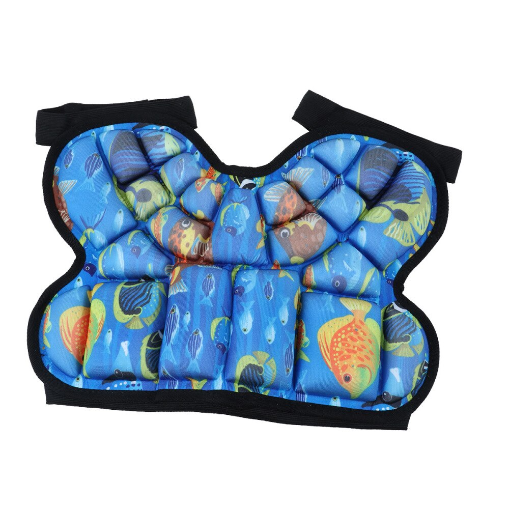 Pantalones cortos con almohadilla protectora para niños, ajustables, ligeros, para esquí, Snowboard, patinaje sobre ruedas, Hockey, fútbol, flor, 1 unidad: Picture 2
