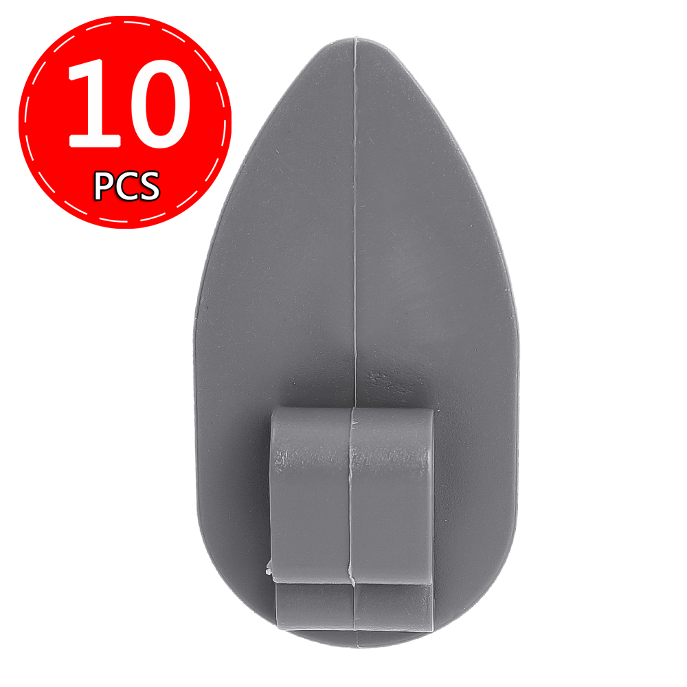 Clips de fixation pour tapis de voiture, amovibles, antidérapants, poignées de fixation pour tapis automobile, pinces de fixation, retenue: Bleu