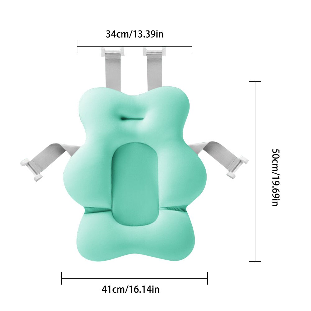 Baby Bad Seat Ondersteuning Mat Pasgeboren Bad Kussen Zachte Baby Bad Pad & Stoel Pasgeboren Veiligheid Bad Ondersteuning kussen