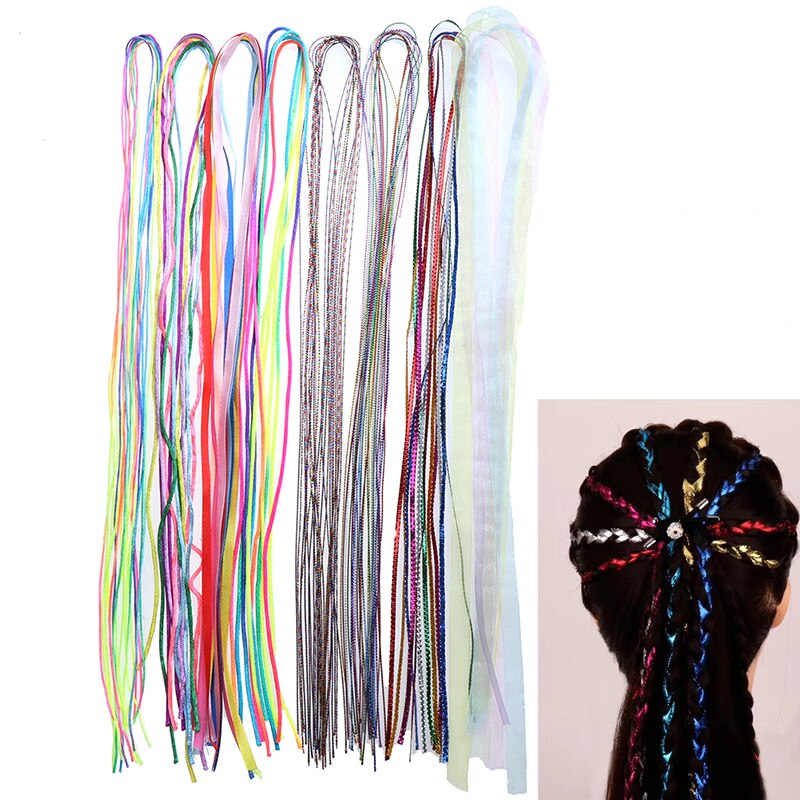 5 Stks/partij Haar Spiraal Braiders Kleurrijke Kralen Haar Rolling Touw Twister Haar Accessoires Voor Meisjes Schoonheid Haar Klatergoud