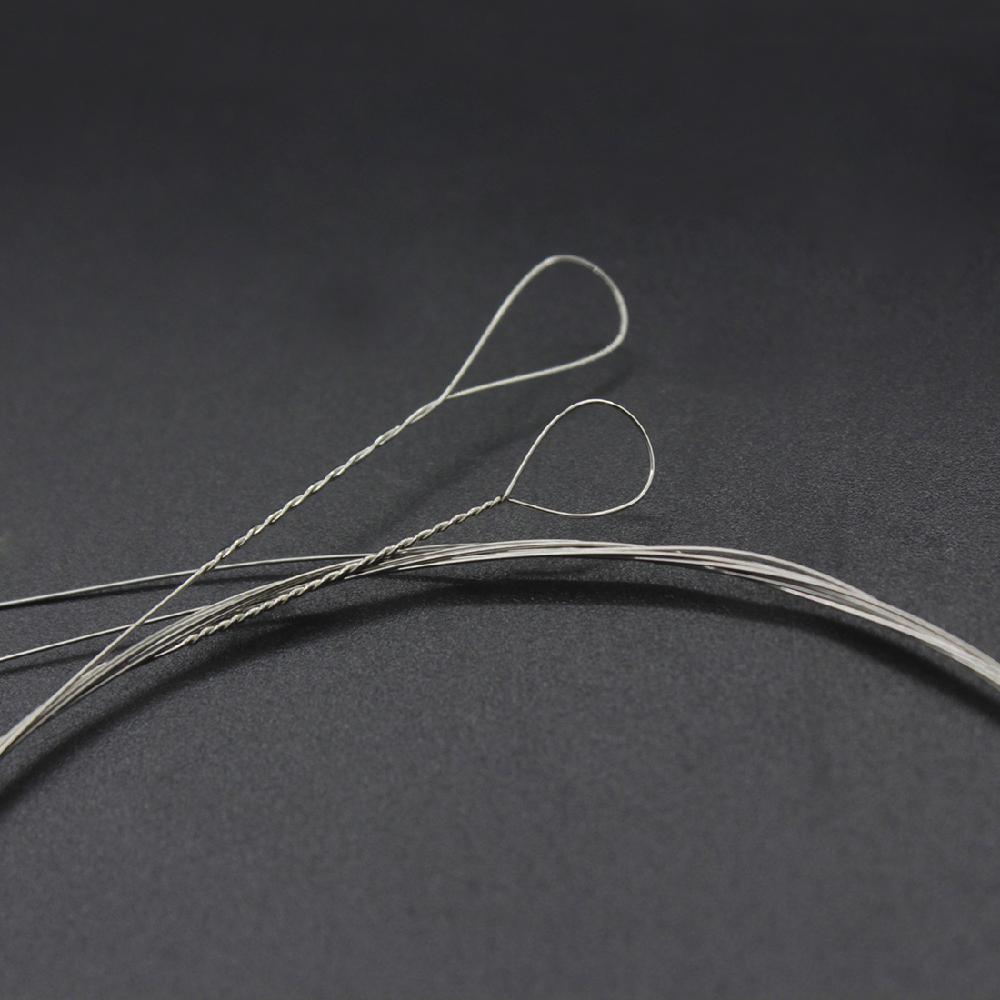 IRIN M101 8pcs Mandolin Strings Set Silver-Plated E/A/D/G Imported Stainless Steel Copper Alloy Wound Accessories