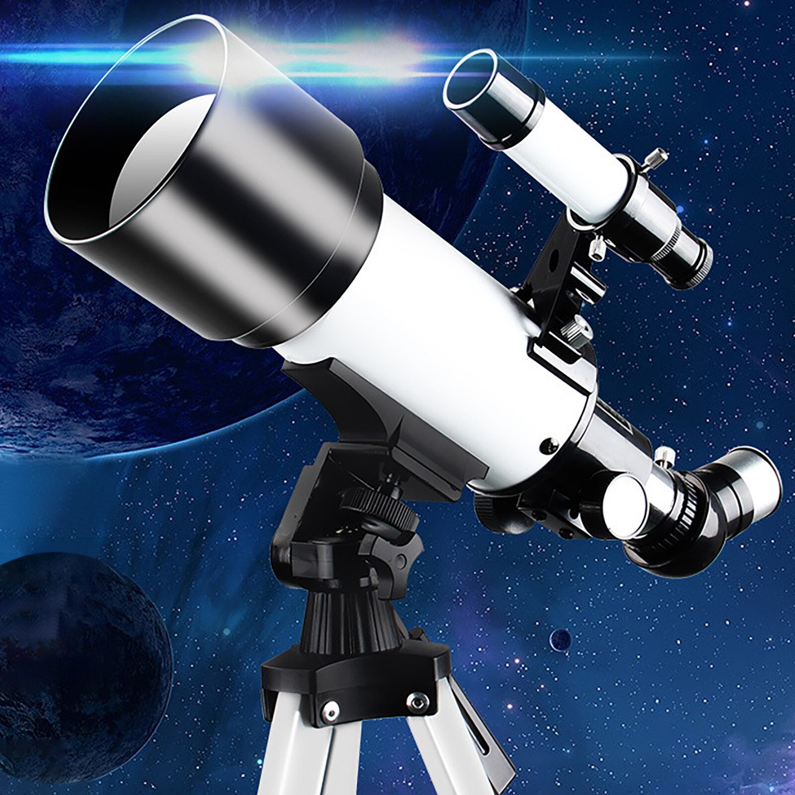 Astronomical Telescope 70400 Stargazing High Power Hd Night Vision Students Children Astronomy Beginners