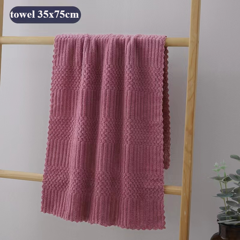 Koraalvlies absorberende handdoeken voor haar, zwemmen, gezicht, handen en bad, microvezel handdoeken, badhanddoeken, microvezel handdoekenset, badhanddoek: Hemelsblauw