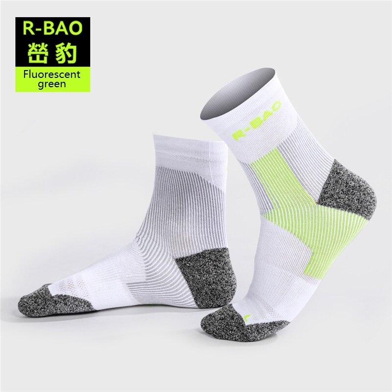 RB054 Men/Women Marathon Running Socks High Protect the Ankle compression sports socks 3pairs=1Lot