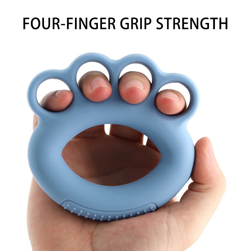 Siliconen Vier-Vinger Grijper Vinger Grip Ring Vinger Krachttraining Apparaat Fitnessapparatuur