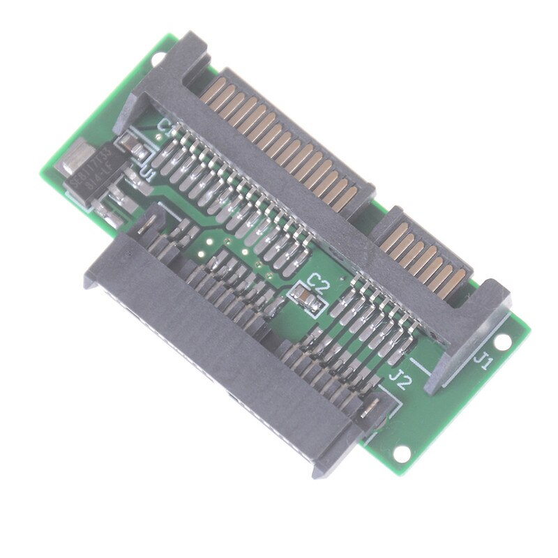 1.8 Inch Micro SATA HDD SSD 3.3V to 2.5 Inch 22PIN SATA 5V Adapter