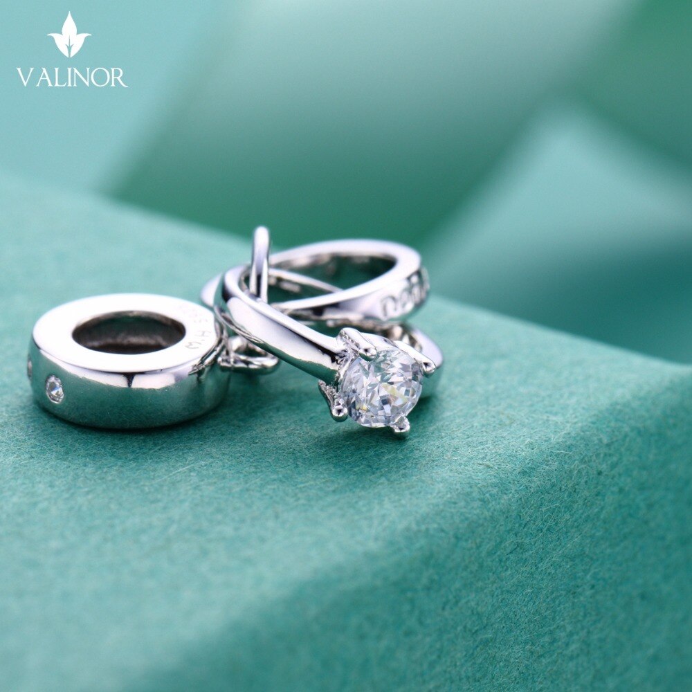 Video! Ihre Ring 925 Sterling Silber perlen Reize passen Armbänder Nie ändern farbe DDBJ131