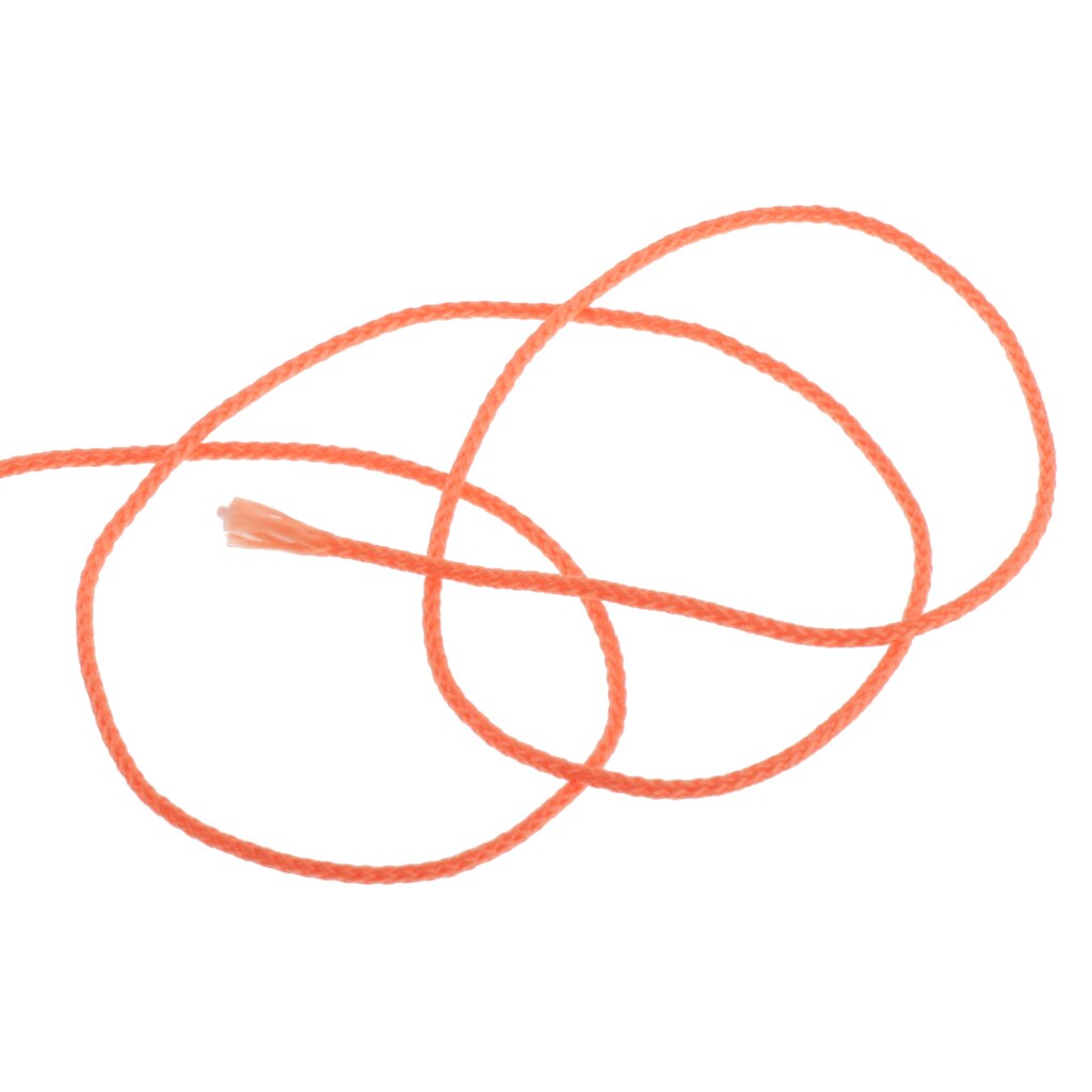 Scuba-dykning rulleline - dykke finger spole line reb streng - stærk og holdbar  - 83m x 2mm -  orange