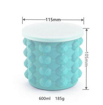 Silicone Ice Ball Maker Draagbare Emmer Wijn Ijs Koeler Bier Kabinet Ruimtebesparende Keuken Accessoires Drinken Whiskey Vriezer: S