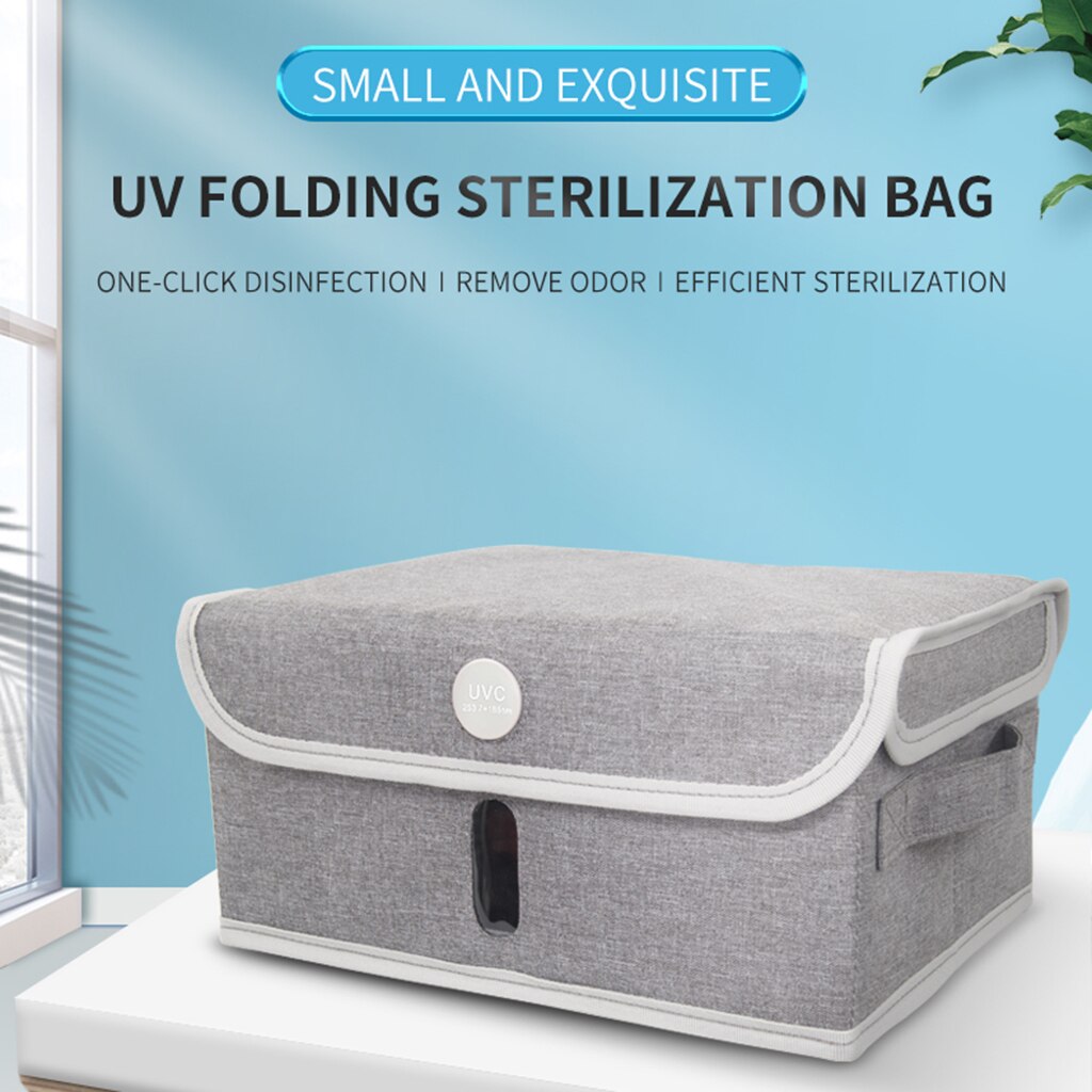 USB Powered Disinfection Portable Ultraviolet Sanitizer UV Sterilizer Bag For