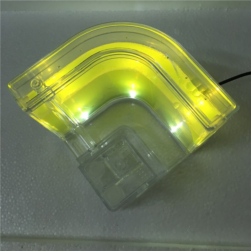 LED Ant Farm Home Ecological Insect Ecology Box Science Educational for Children Ants Pet Toys Reptile 6 Colors Ant Nest: yellow LED