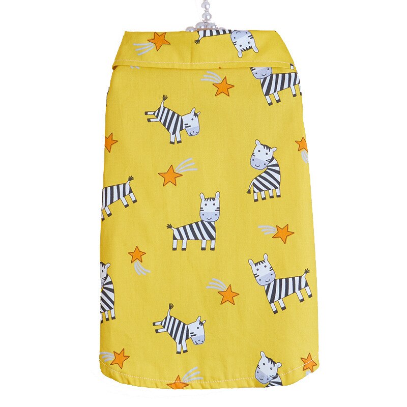 Huisdier Leuke Shirts Kat Hond Comfortabele T-shirt Kitten Puppy Print Jas Lente Zomer Hond Kleren Eenvoudige Hond Shirts Huisdier Kleding: L