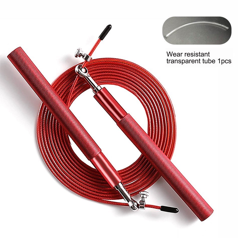 Værd crossfit sjippetov speed peiling sjipning fitness træning træningsudstyr mma boksning hjemmeøvelse: Burgunder