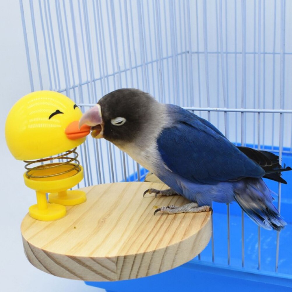 Parakeet Standing Rack Birdcage Parrot Plaything Indoor Bird Perching Platform