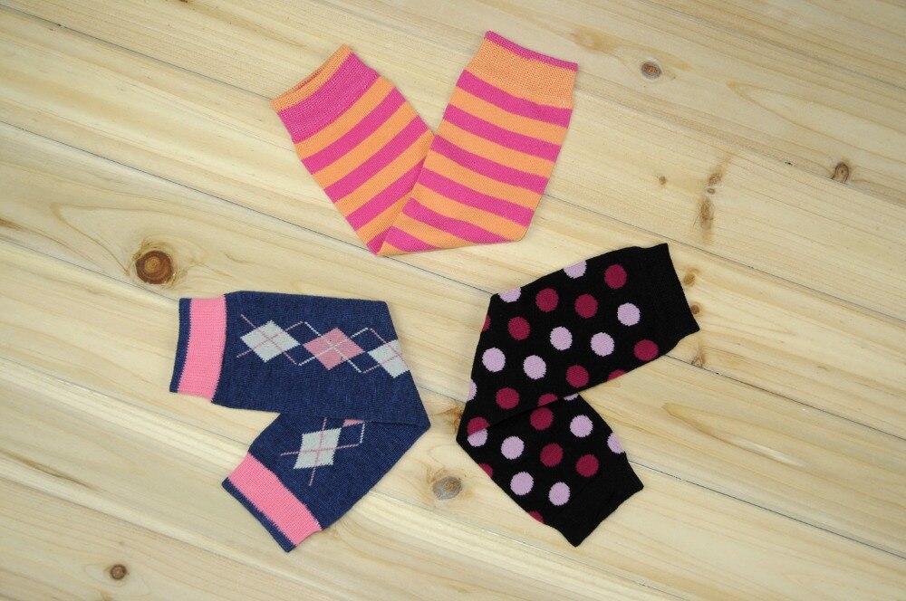 Baby /dot/stripe/star pattern 6style Leg Warmer children girl boy socks Tights Leg Warmers adult Arm warmers 12pairs