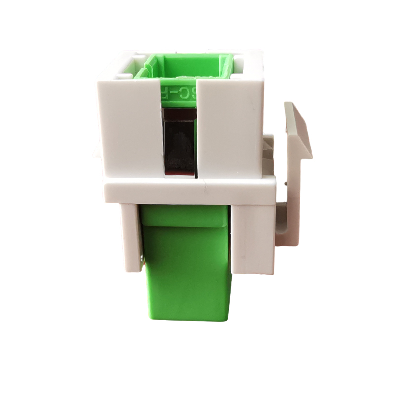 SC-SC APC Fiber Optic Connector Insert Keystone SC UPC Optical Single-Mode Adapter Coupler Jack Slot For Network Plug