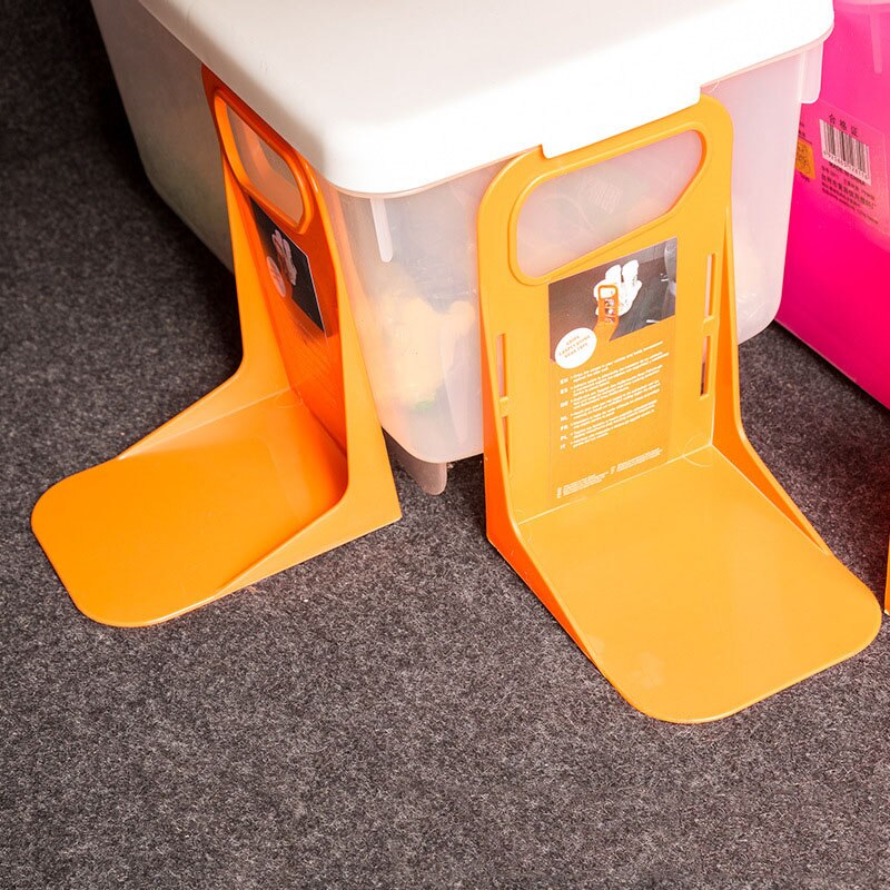 Bil anti shake stativ holder bagageboks stativ rystesikker organisator hegn opbevaringsenheder holder l form