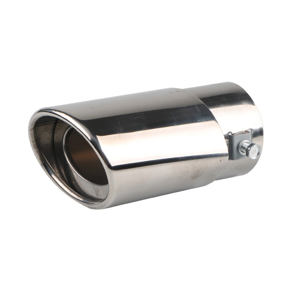 Throat Modified Exhaust Pipe Stainless Steel Silencer Universal Stainless Steel Car Exhaust Tail Muffler