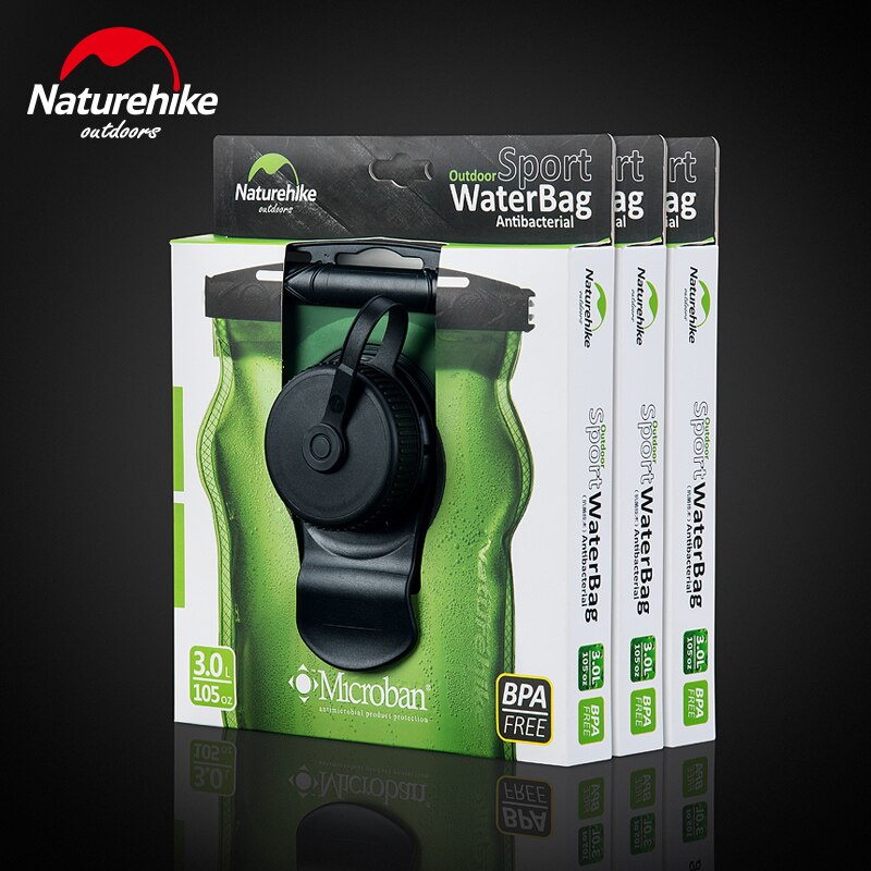 Naturehike 3L Peva Blaas Drinken Waterzak Reservoir Waterzak Hydration Pack Opbergtas Running Hydratatie Vest Rugzak