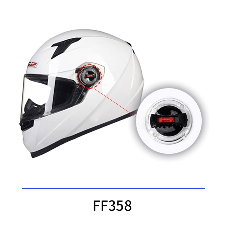 Tornillo para casco de motocicleta todoterreno, tornillos especiales para fijación de visera solar para lente de casco LS2 FF370/358/386/394/325/396