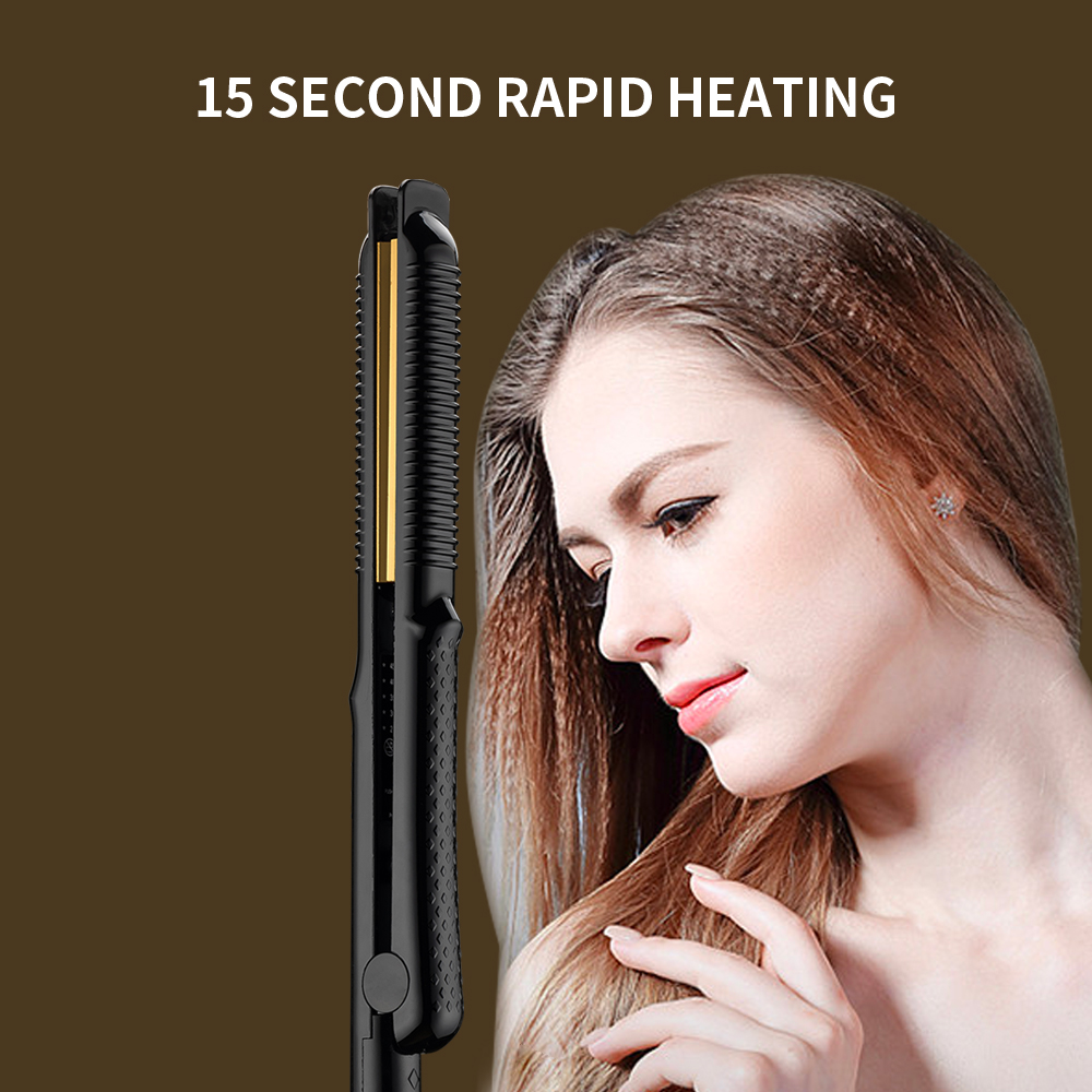 Electric Hair Curling Iron 140-220 PTC Heater Hair Crimper Curler Corn Plate Fluffy Wand Crimping Perm Splint Salon