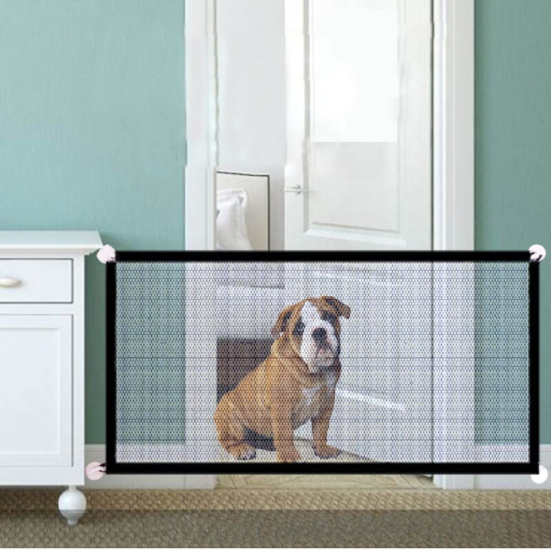 Barrière de sécurité en maille pour chien, pour l&#39;intérieur et l&#39;extérieur