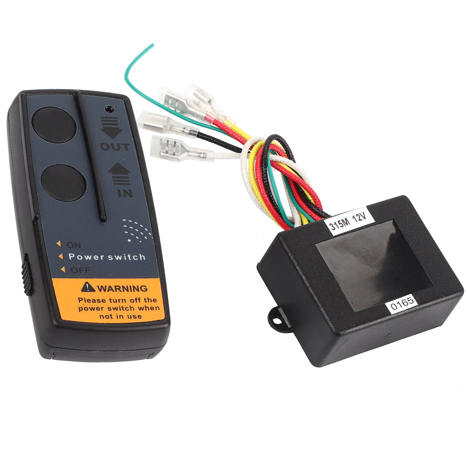 12V ABS Anchor Remote Windlass Wireless Switch Trim Controller Marine Boat Accessory