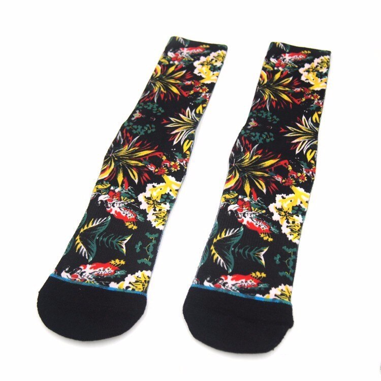 Style 360 Printing Boneless Socks Head Thick Outdoor Sports Skateboard Socks (1 Pair): Gray