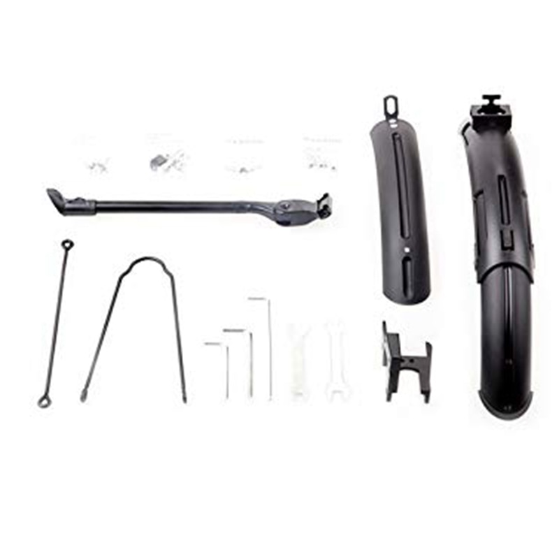 Guardabarros y soporte para Xiaomi Qicycle EF1, para bicicleta eléctrica, guardabarros y guardabarros
