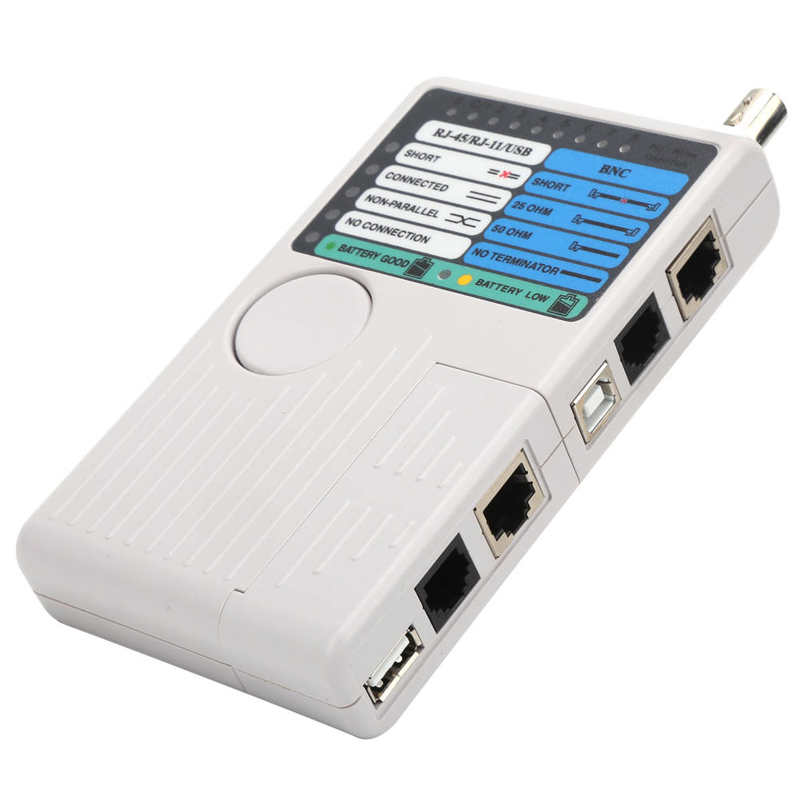 Circuit Breaker Finders Multifunctional Cable Tester Wire Network Cable Metal Wire Remote Continuity Detection Tool for BNC