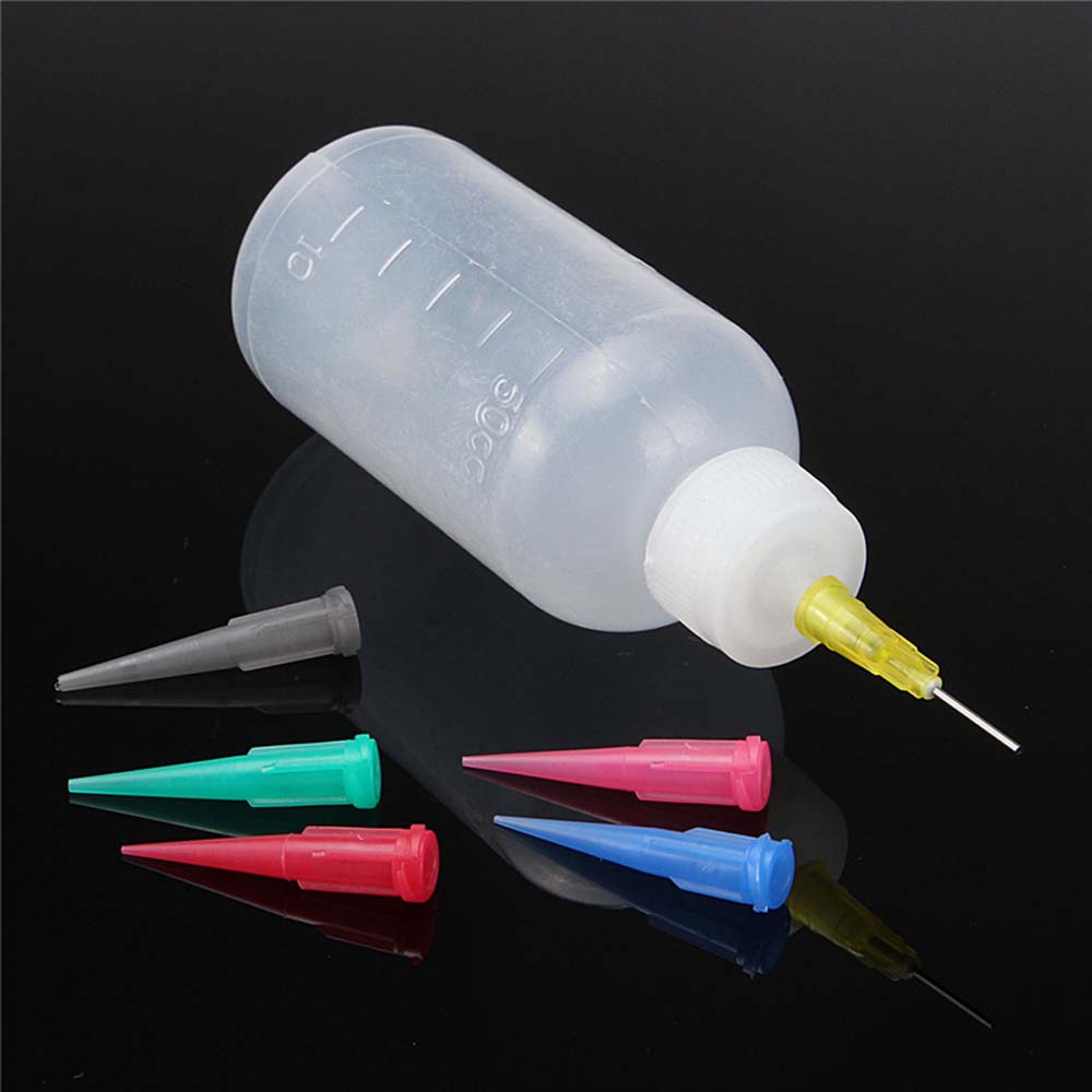 Botellas escurribles para pintura de Jam, decoración de pasteles, repostería familiar, herramientas de dibujo, bote para mermelada, 50ML