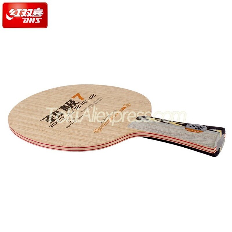 Lama originale di Ping-Pong di potere G 7 di DHS (legno di 7 strati) PG7 PG-7 PG POWER-G 7 racchetta