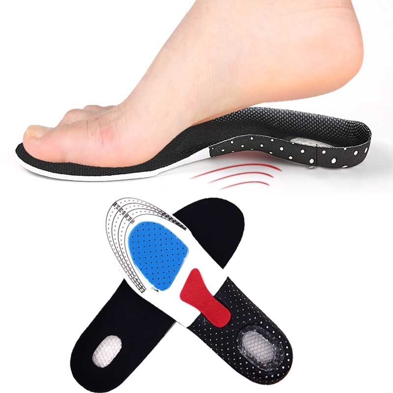 Sporty brandzel EVA oddychający zaszokować-absorbujący pot-absorbent brandzel Flatfoot Orthotics łuk Orthopedic stopy poduszka naramienniki brandzel