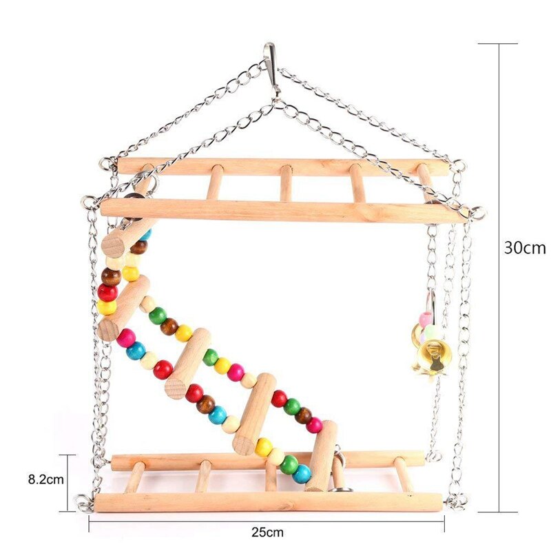 Vogelbadjes Papegaai Stand Stok Rek Baars Huisdier Vogels Douche Zitstokken Staande Platform Rek Muur Zuignap Poot Slijpen Stand 1 Stks