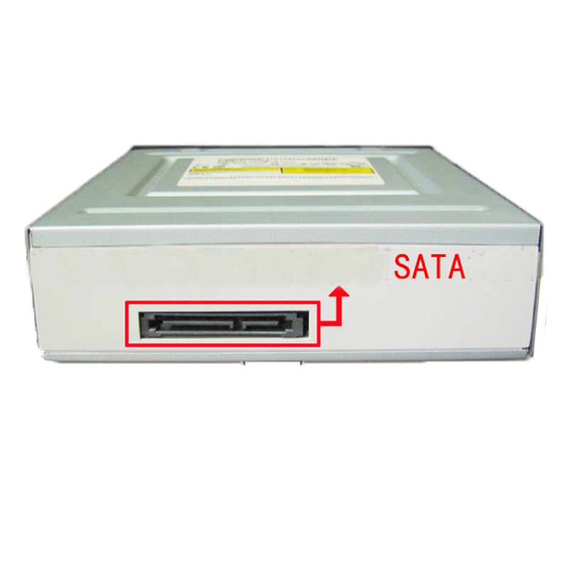 Universal för samsung dvd -rw 24x stationär dator intern sata-optisk enhet som spelar in dvd/cd-skivor