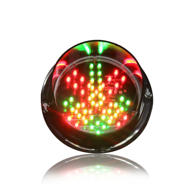 DC12V waterdicht CE RoHS goedgekeurd customizedc125mm diamter lamp rood kruis groene pijl verkeerslicht vervanging