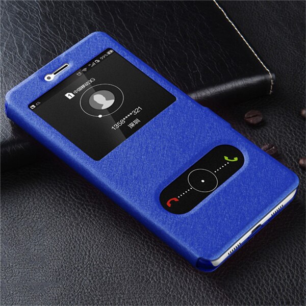 Original Brand PU Leather Cover for LG Q6 Luxury Wallet Case Holder Stand Flip Case for LG Q6 Kickstand Phone Bag Shell: blue