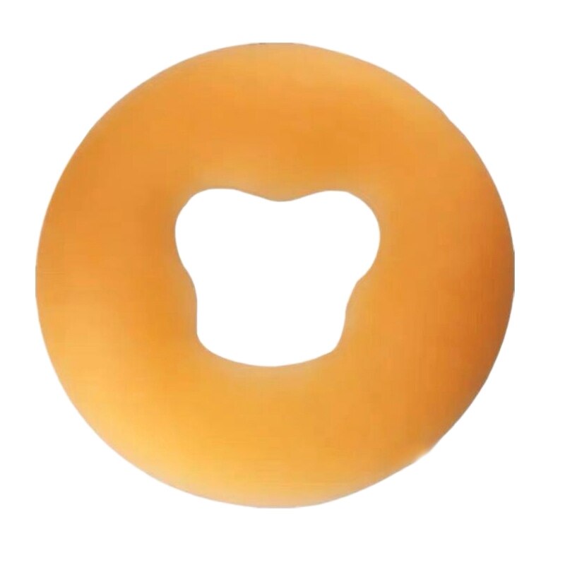 Soft Salon SPA Massage Pillow Silicone Face Relax Cradle Cushion Pillow Pad Beauty Pillow: Clear