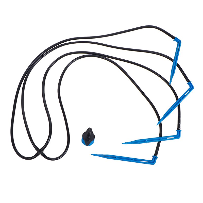 1Pc Greenhouse 2/4 Way Arrow Dripper Garden Agriculture Micro Irrigation System 50cm Emitter Curved Arrow Dripper