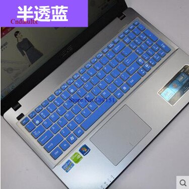 15.6 cal klawiatura laptopa Prorector etui na asus k555L A555L A555 A550L F555L X555S X555L X550C R550V notobook osłona klawiatury: Blue