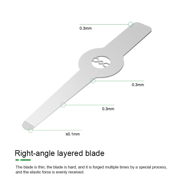 RELIFE RL-101H Main Board Middle Layer Layered Special Blade For Mobile Phone Motherboard Chip Repair Bevel Layered Blade