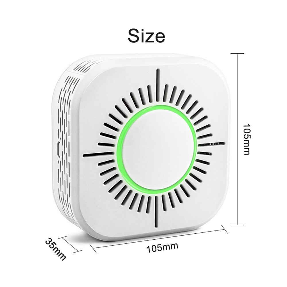 eWeLink Smoke Detector Sensor Wireless 433MHz Fire Security Protection Alarm Sensor with Sonoff RF Bridge APP Remote Control