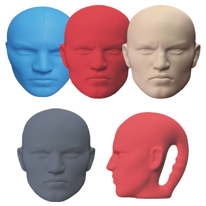 Type de tête de boxe cible de main cible de visage humain cible de tête en forme humaine cible de main en forme de tête de poche cible réelle cible humaine