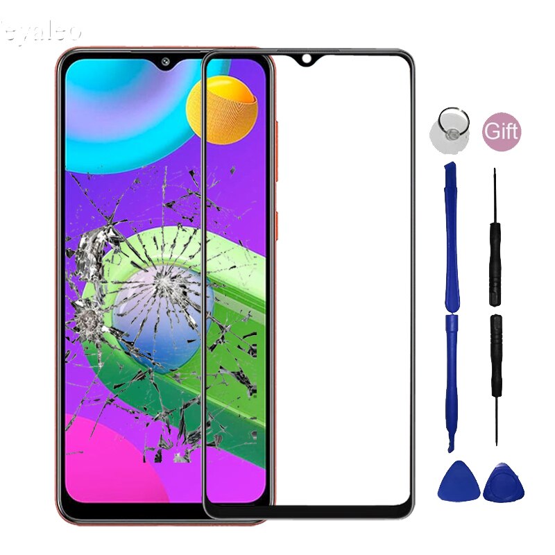Voor Samsung Galaxy A02 M02 Voorpaneel Voor Samsung Galaxy Een 02 M 02 Touch Screen Outer Glas Niet Lcd display Sensor
