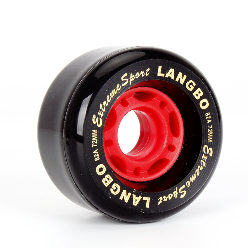 2 stk pr. pose drivbræthjul pu højelastiske lagringshjul 72*44mm hjul uden leje  il2