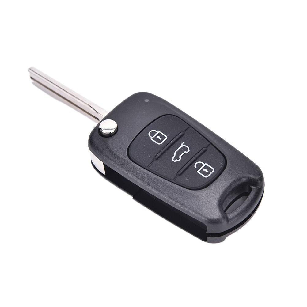 3 Buttons Folding Key Shell For Hyundai I20 I30 IX35 I35 Remote Case Fob