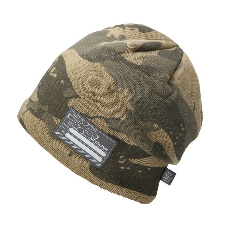 EIILBEIS Unisex Strickmütze - Verstellbare Warme Mütze Für Outdoor