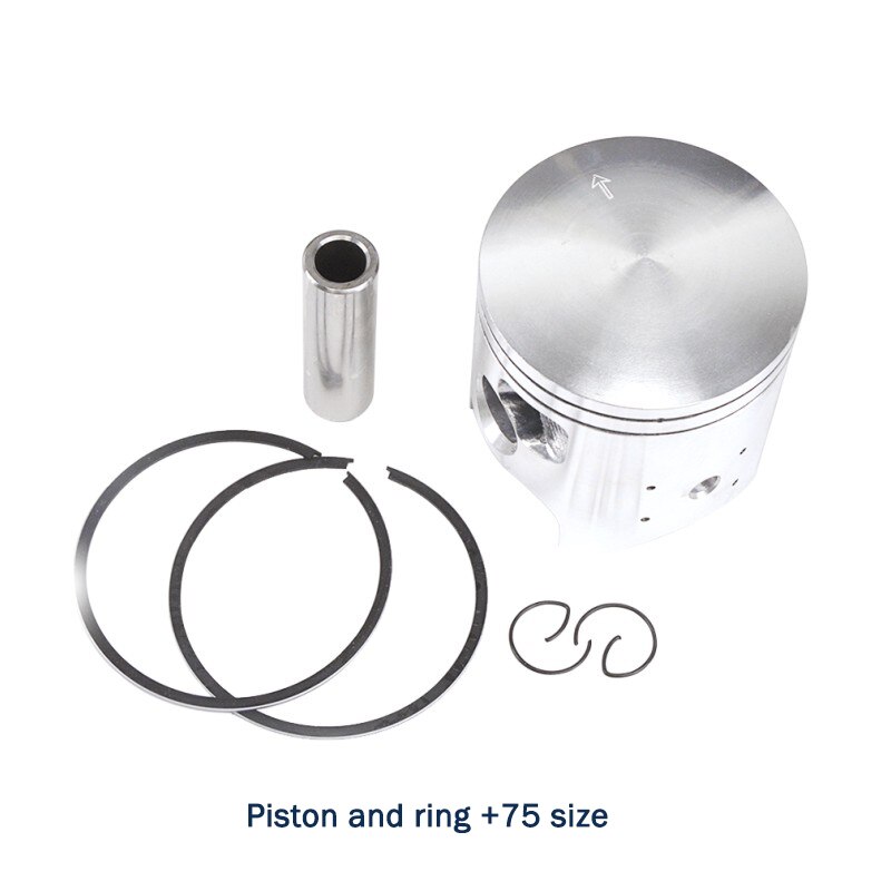 STD Oversize +25 +50 +75 +100 Motorcycle Piston and Ring Kit For Kawasaki KDX200 KDX 200 66mm 66.25mm 66.5mm 66.75mm 67mm 200cc: 0.75 Piston Ring