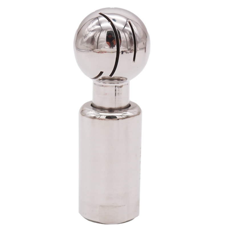 Bola de pulverización giratoria CIP 1/2 "conexión NPT Hembra 304 piezas de fermentador de cerveza cónico de acero inoxidable